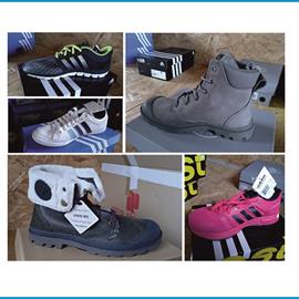 Sportbekleidung + Schuhe (Adidas, Puma, Nike, Converse)