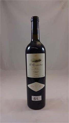 1 Flasche Rotwein L´Ermita Priorat 2001
