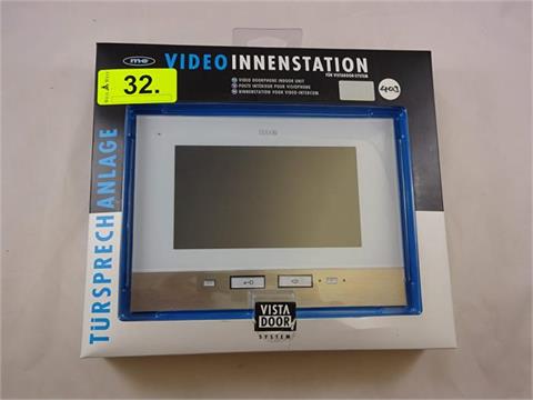 1 Video Innenstation für Vistadoor-System Türsprechanlage von me, Txp: VDV-507WW