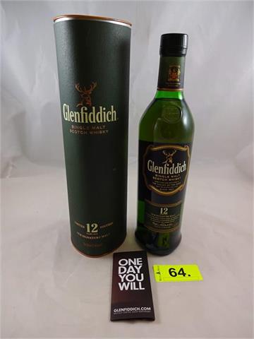 1 Glenfiddich Single Malt Scotch Whisky Limited 12 Years Old 0,7 L