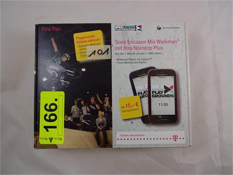 1 Sony Experia Mix Walkman m. Xtran Nonstop Plus, ohne Simkarte