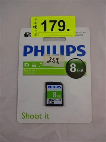 3 Philips SD Card FM08SD35B