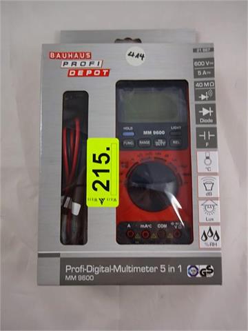 1 Profi-Digital-Multimeter 5 in 1 MM 9600 