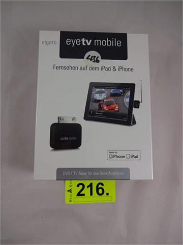 1 Eyetv mobile DVB-T TV Tuner für den Dockinganschluss von elgato