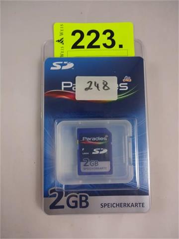 1 Speicherkarte + Adapter 8 GB Paradies von dm