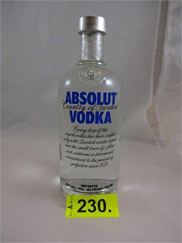 1 Absolut Vodka 0,7 L