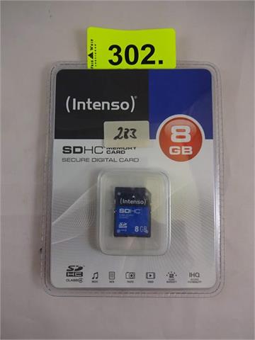 2 Memory Card 8 GB von Intenso