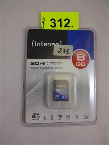 1 Memory Card 8 GB von Intenso