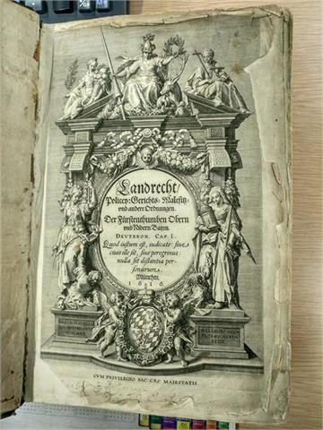 1 Buch, Bayerisches Landrecht 1616