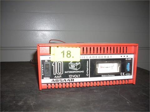1 Batterieladegerät Absaar 12 V/10 A