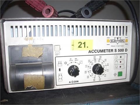 1 Accumeter Batterietester Elektron S500D