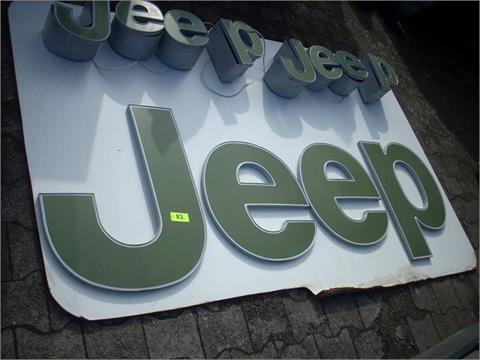 1 Schriftzug "Jeep" groß