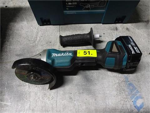 1 Akku-Winkelschleifer Makita DGA 505, 125 mm
