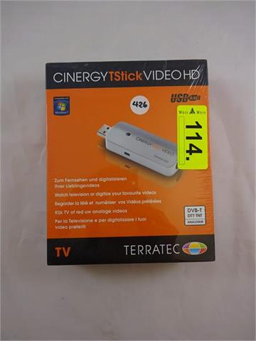 1 Cinergy Tstick Video HD USB 2.0 DVB-T DTT-TNT von Terratec