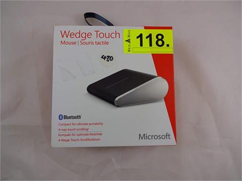 1 Computermouse Wedge Touch Souris tactile Bluetooth von Mocrosoft