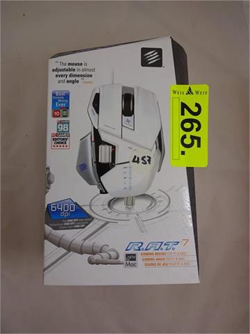 1 Game Mouse 6400 dpi von R.A.T. 7