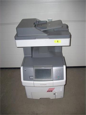 1 Multifunktionsgerät Kopierer/Drucker/Fax, Lexmark, X736de
